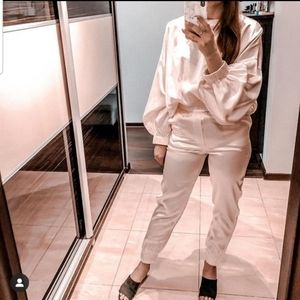 zara satin jogging jacket